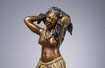 Indigenous Dancer, bronze, 18" high